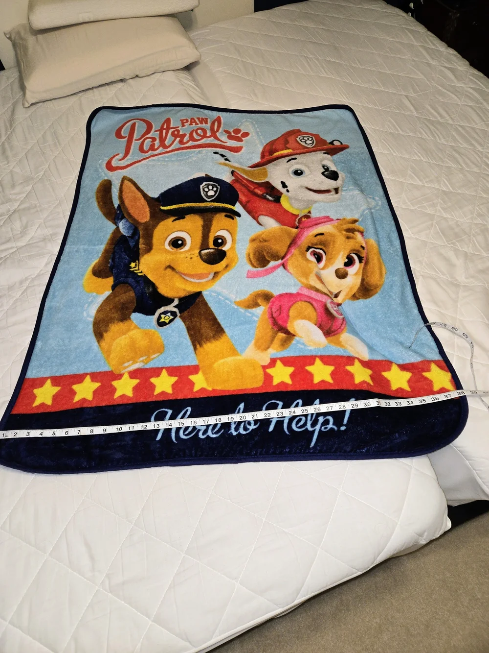 Nickleodeon PAW Patrol Kids Plush Throw Blanket - Here To Help